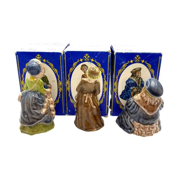 Wade England Nursery Favourites Figurines Mary Lamb Polly Kettle King Cole Boxes - Picture 4 of 9